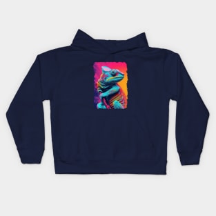 Chameleon Branch Kids Hoodie